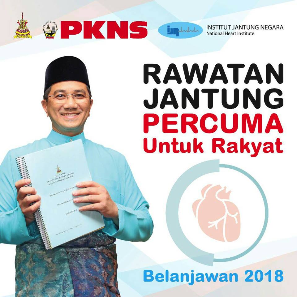 Rawatan Jantung Percuma Rakyat Selangor